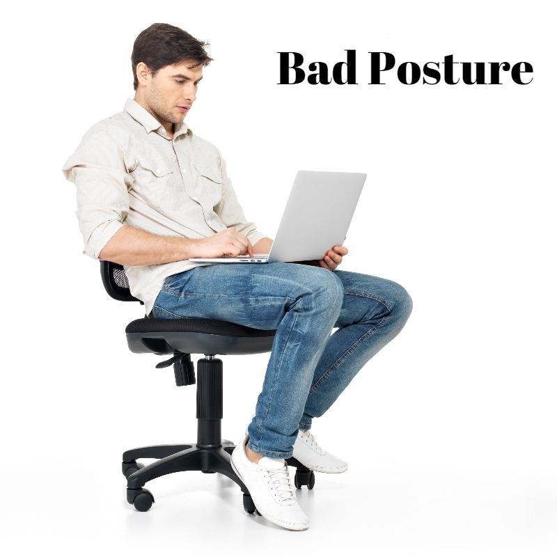 Sitting Bad Posture lead to back pain