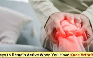 Stay active with knee arthritis